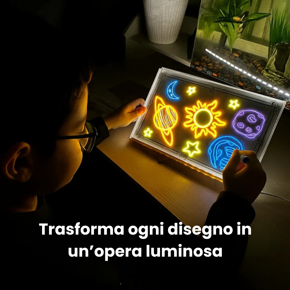 Kidsylumy - La tavoletta LED che sostituisce gli schermi