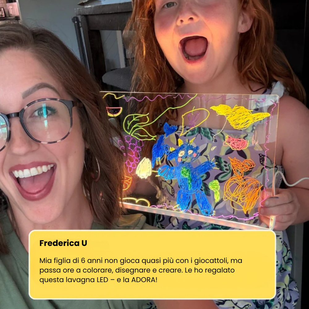 Kidsylumy - La tavoletta LED che sostituisce gli schermi
