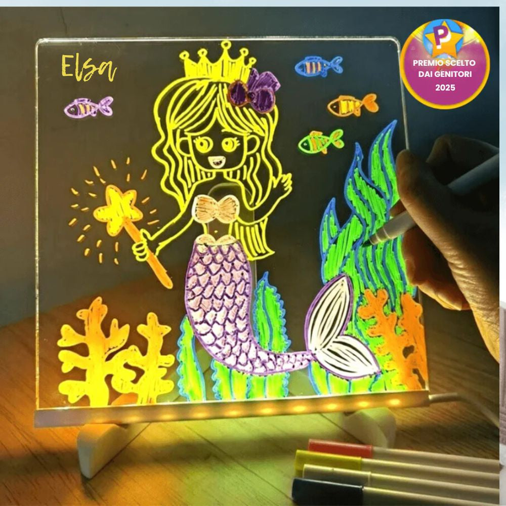 Kidsylumy - La tavoletta LED che sostituisce gli schermi